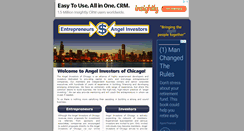 Desktop Screenshot of angelinvestorschicago.com