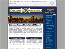 Tablet Screenshot of angelinvestorschicago.com